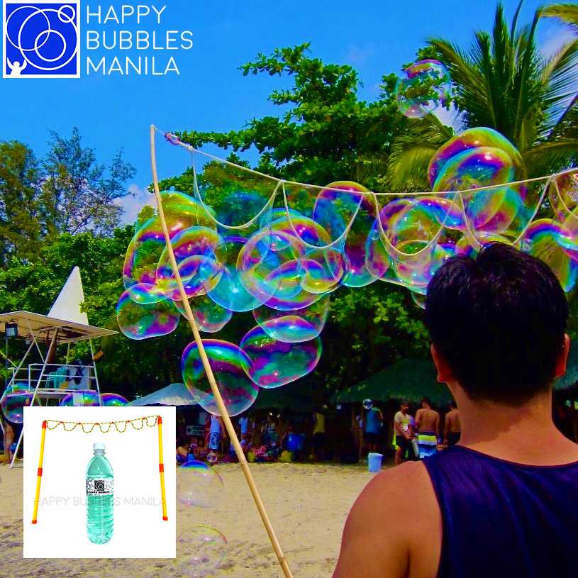 GIANT BUBBLES Happy Bubbles Manila ADJUSTABUBBLE WAND Giant Bubble