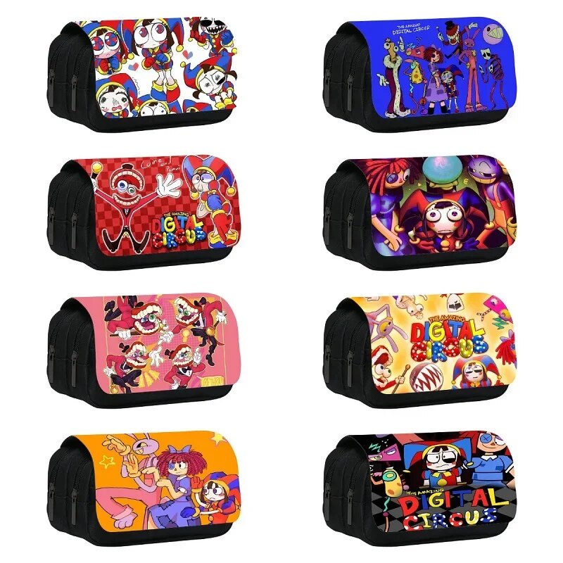 The Amazing Digital Circus Jax Digital Circus Clown Mochila Pencil Case ...