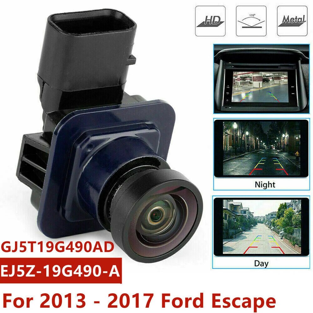 ♚12V Car Reversing Monitor with Guidelines 160 Degree View Angle Rear ...