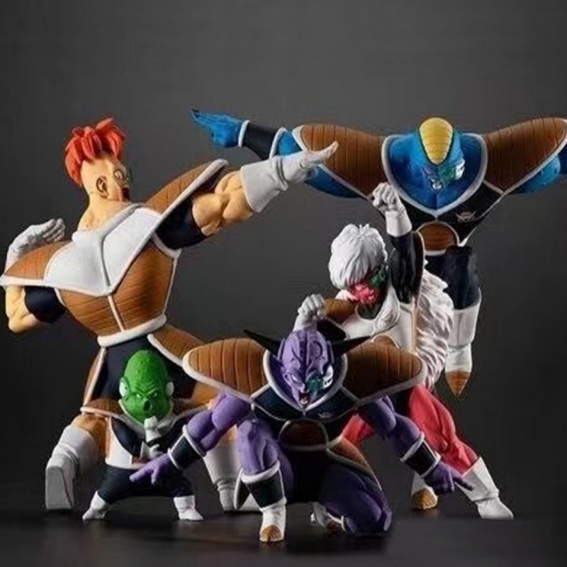 5pcs Dragon Ball Figure Ginyu Force Jeice Ginyu Guldo Recoom Burter ...