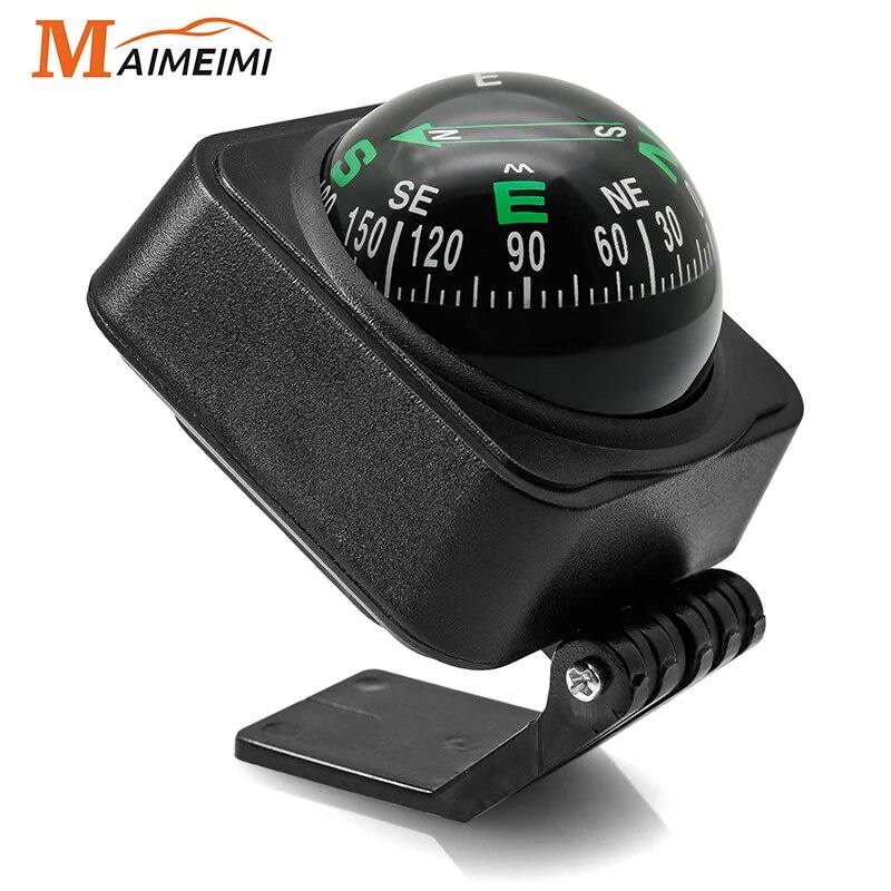 Car Compass Ball Shaped Variable Navigation Dashboard Car Compass ...