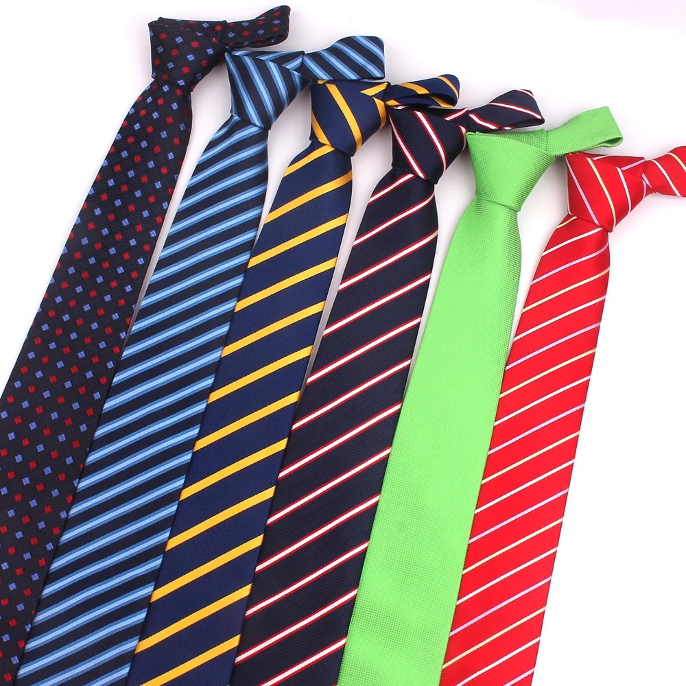 Classic Striped Ties For Men Women Fashion Suits Plaid Neck Tie Black ...