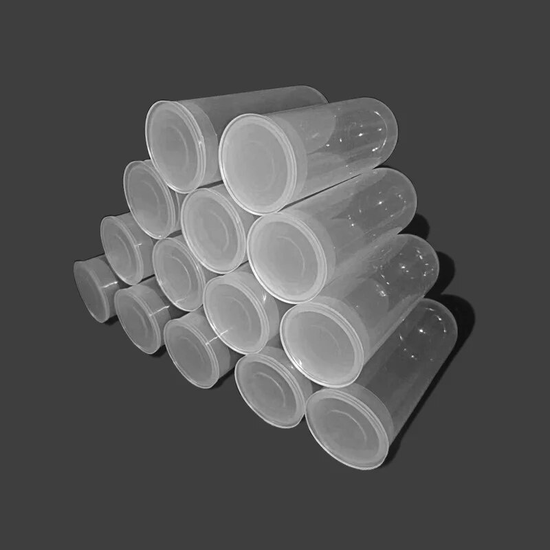 84M 15Pcs/Bag 100ml Centrifuge Test Tube Multi-purpose Clear Plastic ...