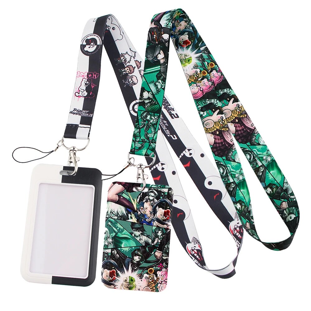 】DZ1166 Anime Danganronpa Lanyard For Keychain ID Card Pass Gym Mobile ...