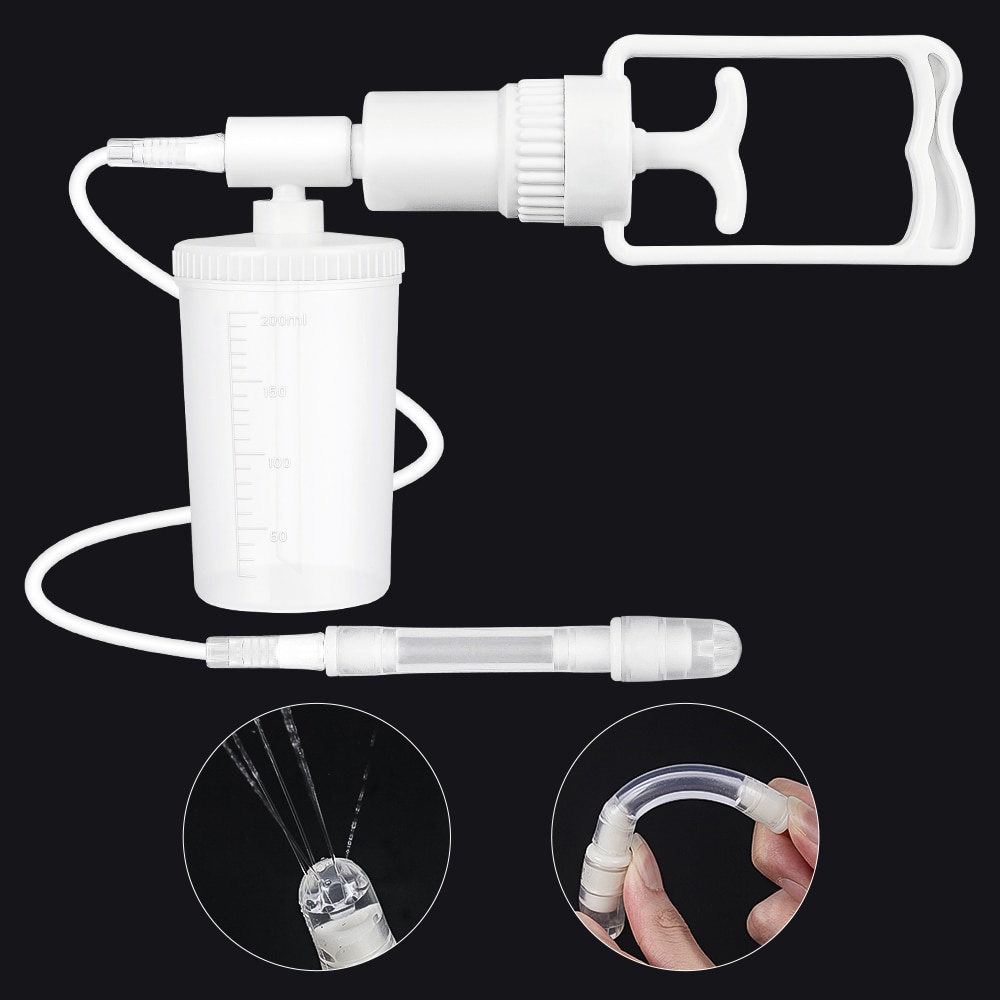 ♚Reusable Enema Bulb Medical Enema Irrigator Female Vagina Wash Anal