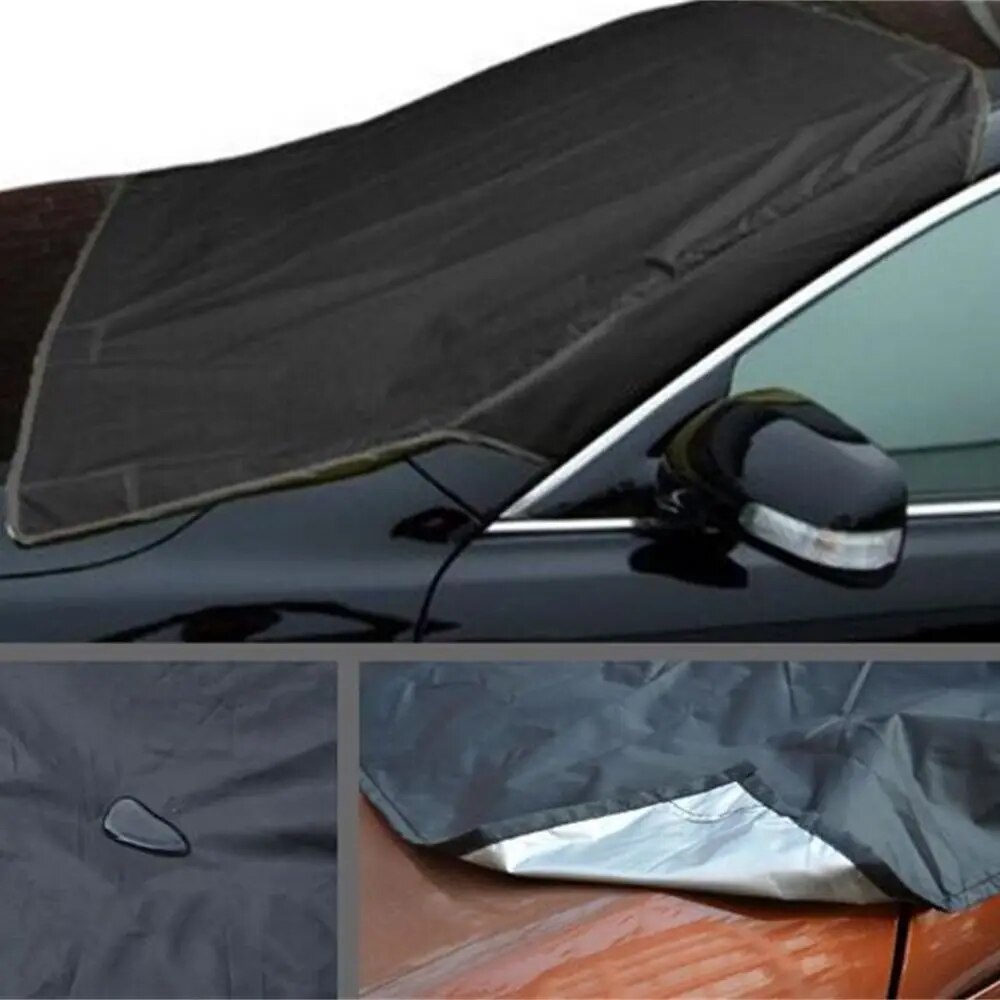 ♚Car Truck Windshield Snow Cover Ice Frost Sun Shade Protector Flap