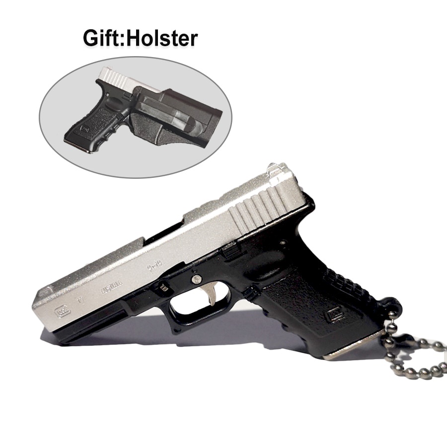 ♦New Detachable 13 Mni Glock G17 Model With Holster Toy Gun DIY Semi