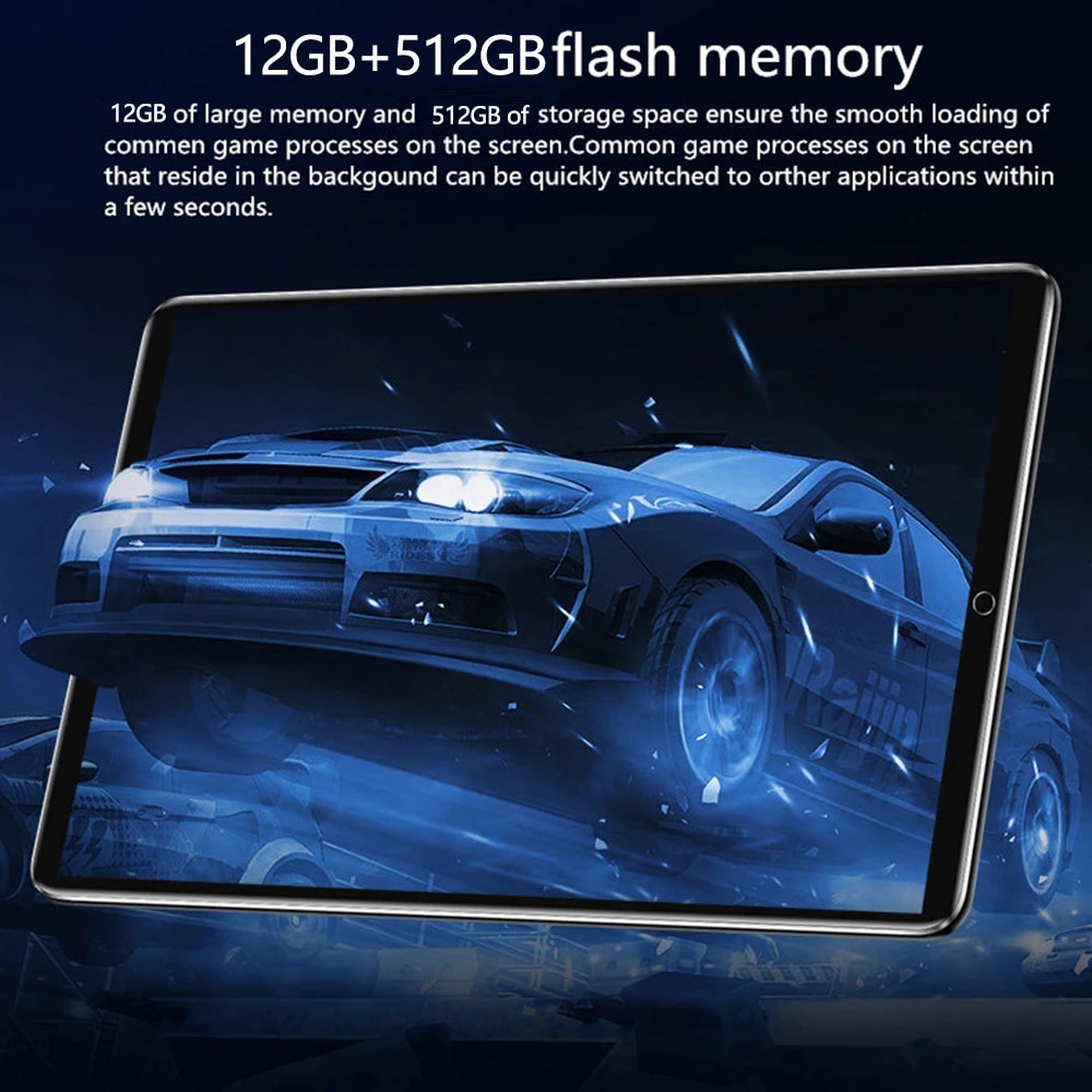Original Tablet M40 Pro 10.1 Inch 12GB RAM 512GB ROM Tablet Android 10 ...