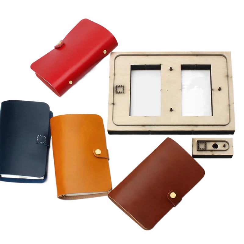 A6 Leather Notebook Cover Cutting Dies, Leather Planner Notebook Cover ...