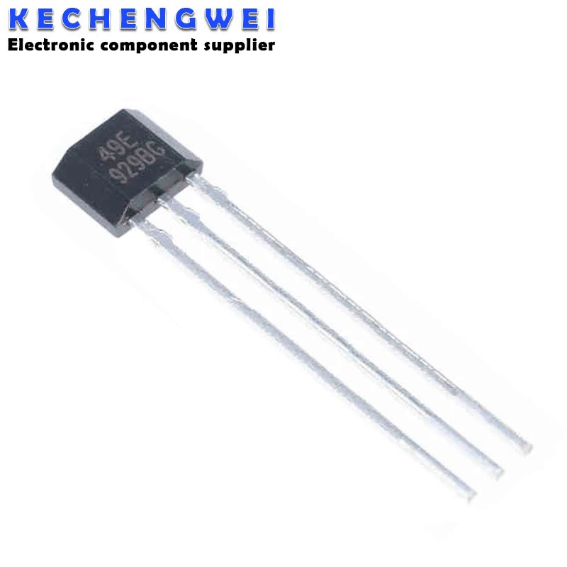 100pcs 49E Hall element SS49E OH49E Hall sensor Hall Effect Sensor new ...