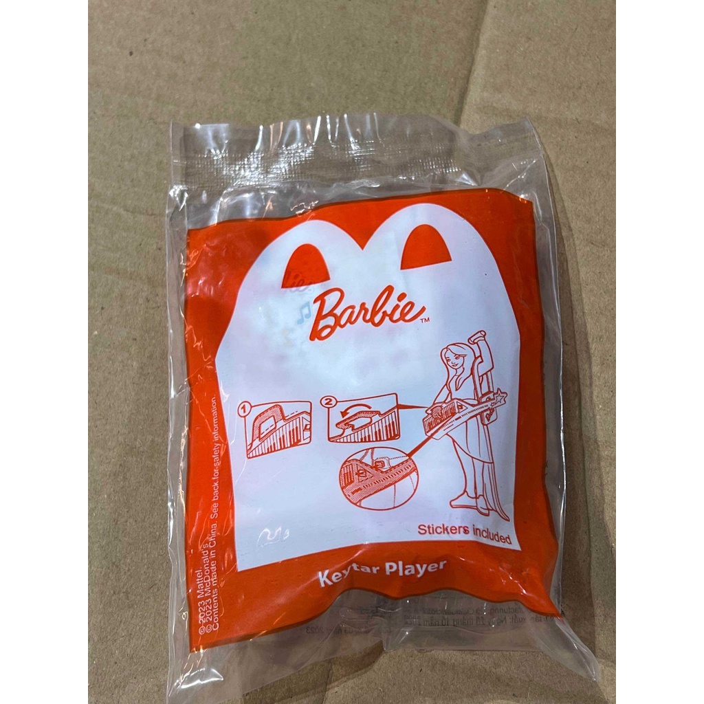 McDonalds Barbie Toys (Barbie Happy Meal Toys) Barbie Mcdonalds Toys 2023 | Shopee Philippines