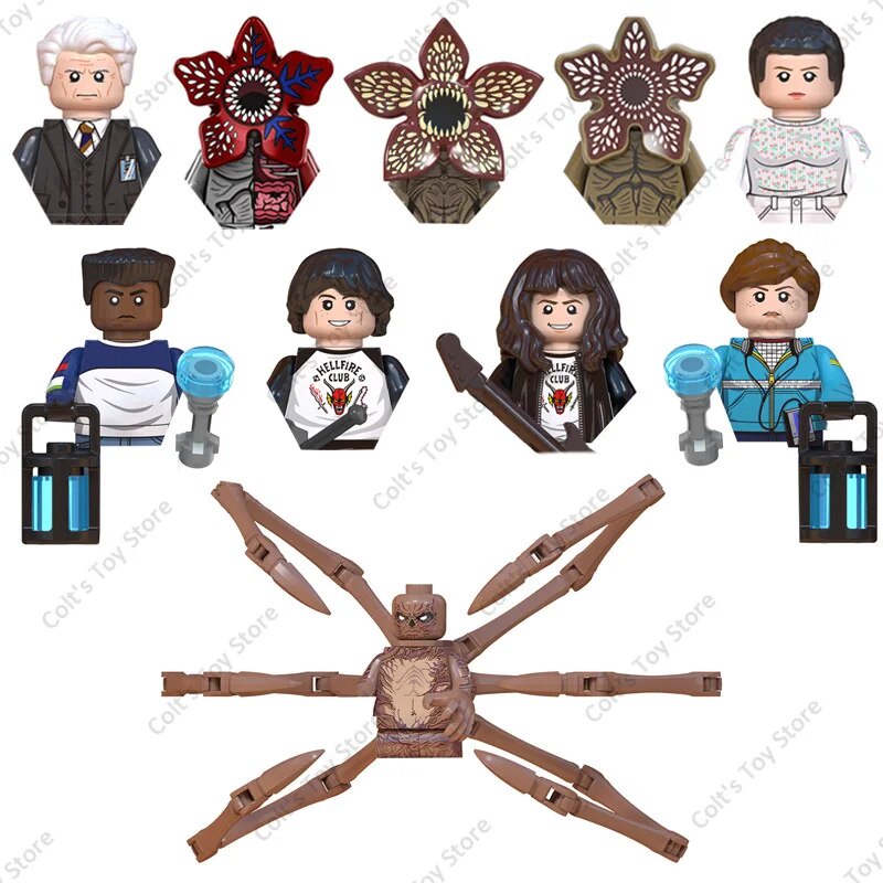 Nwe Stranger Things Season 4 Vecna Demogorgon Eleven Mini Action ...