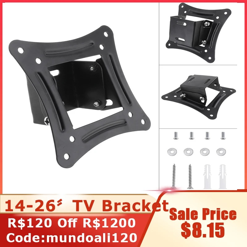 15KG 14-26 inch LCD LED TV Wall Mount Rotated TV Rack Wall Mount LCD ...