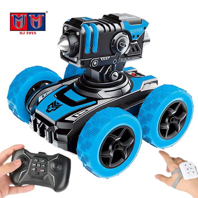 Custom 2.4G Hand Gesture Remote Control Swing Arm Spray Launcher Truck ...