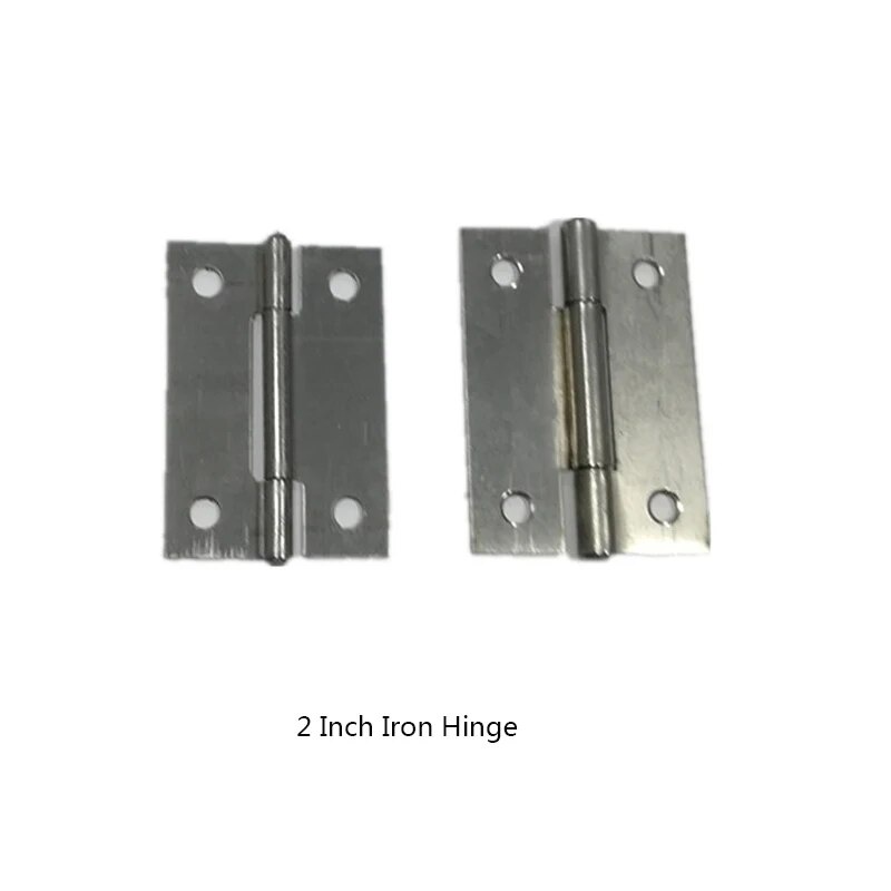 2Pcs 2Inch Mini Flat Hinge Iron Cabinet Doors Windows Hinge Wooden Box ...