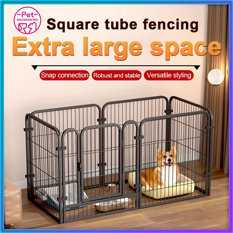 Dog fence Pet Playpen 120*60*60 DIY Pen Fence Dog Cage | Shopee Philippines