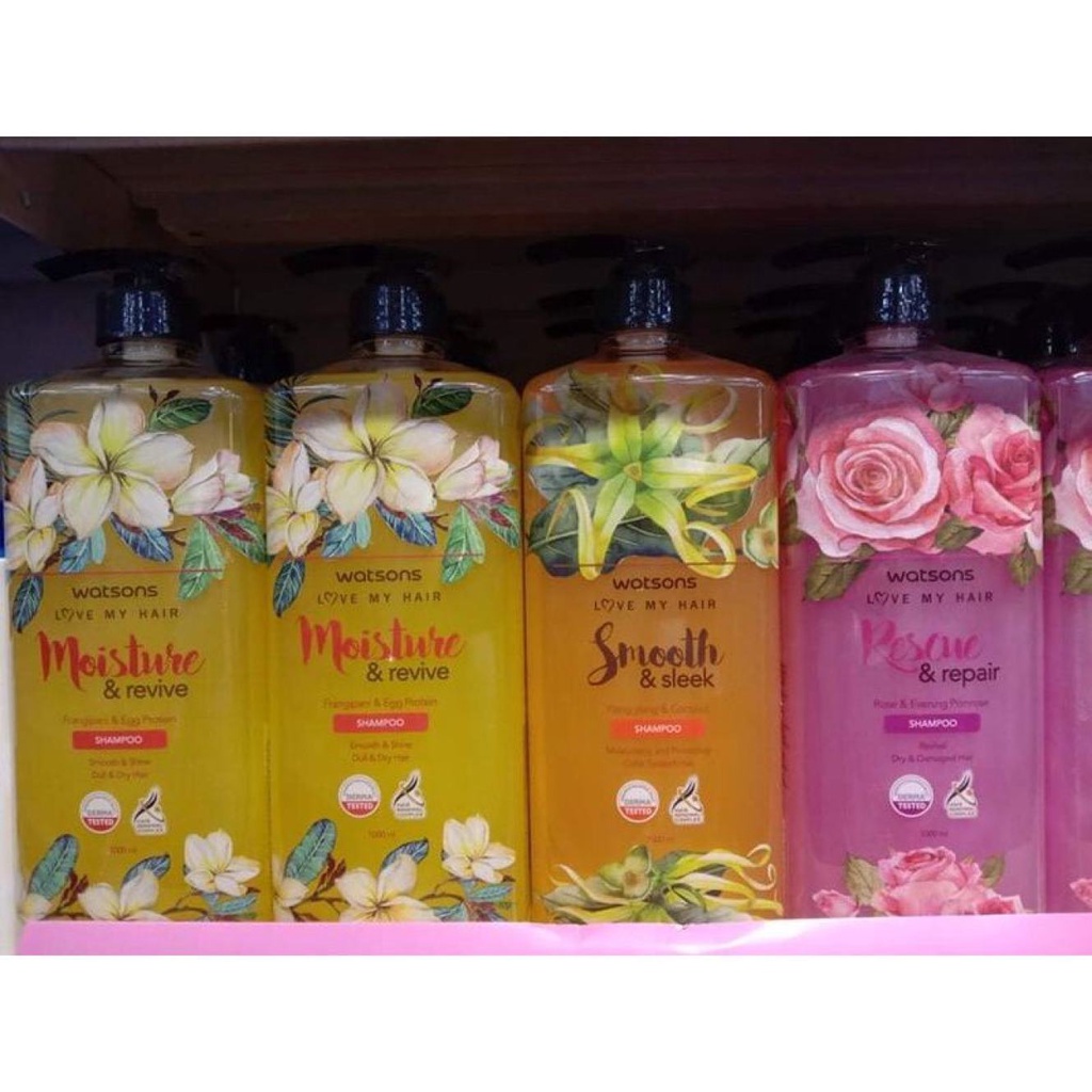 Watsons Love my Hair Shampoo 1 Liter Shopee Philippines