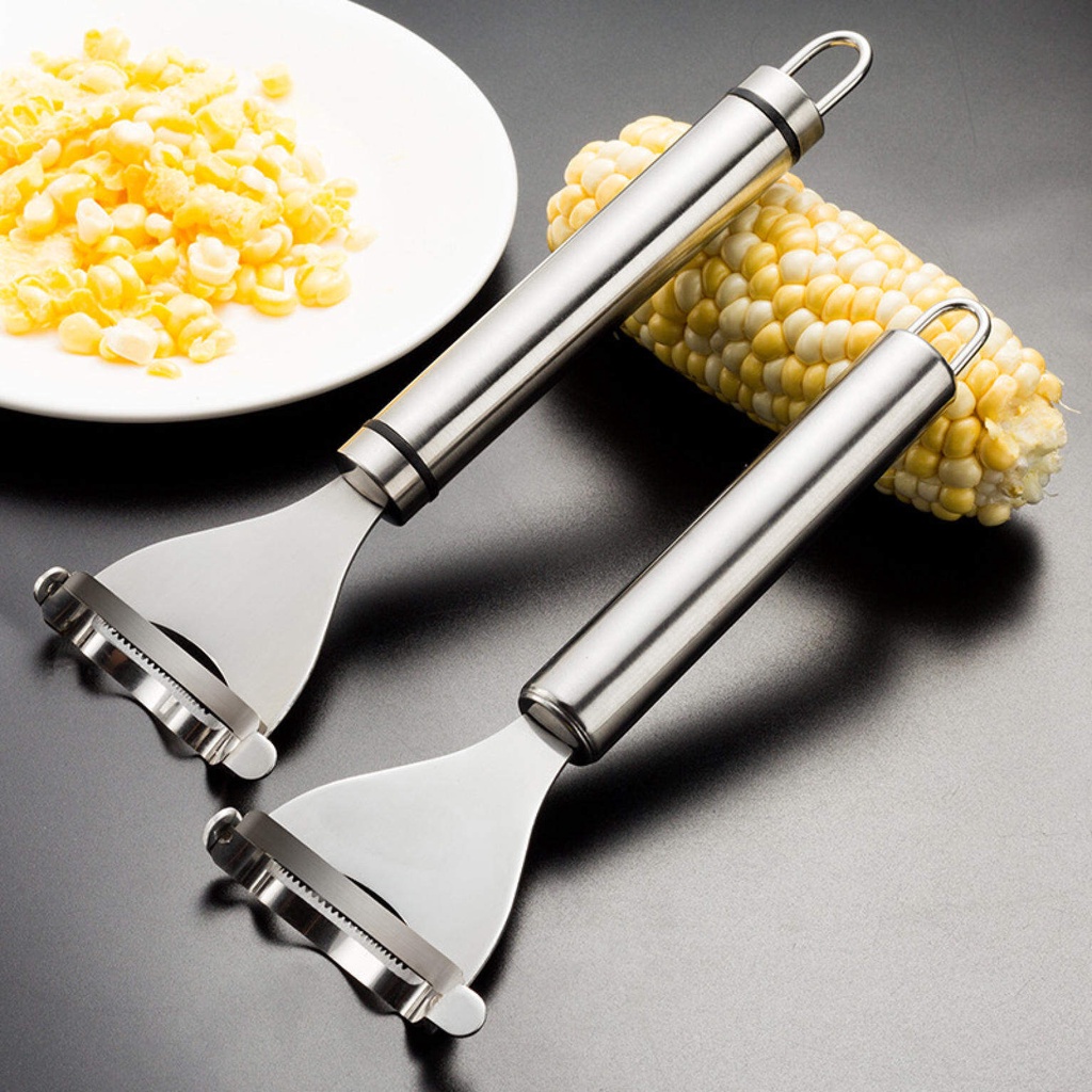 Stainless Steel Serrated Corn Peeler Corn Shaver Planer Thresher