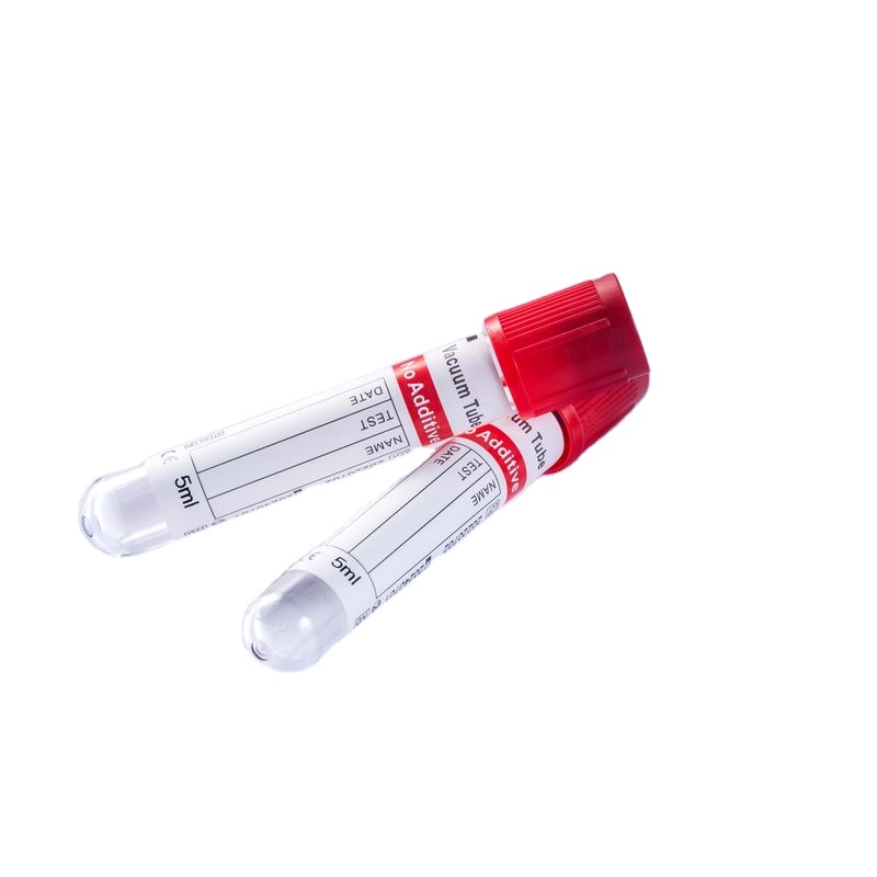 Vacutainer No Additive Vacuum blood collection tube medical test tubes