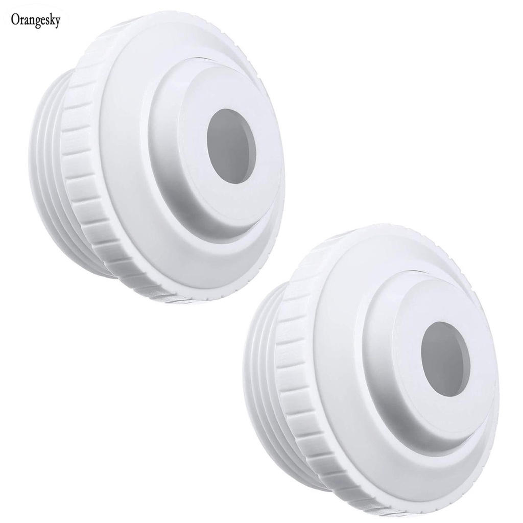 Orangesky Pool Return Jet Eyeball Fitting Adjustable Velocity Flow Control Jet Nozzles for