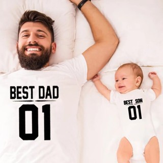 Father and newborn hotsell son matching outfits