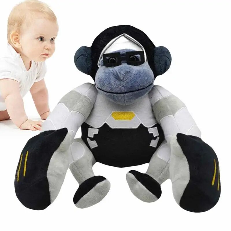 99W Jumbo Winston Plush Toy Plush Monkey Doll Animation Game Peripheral ...