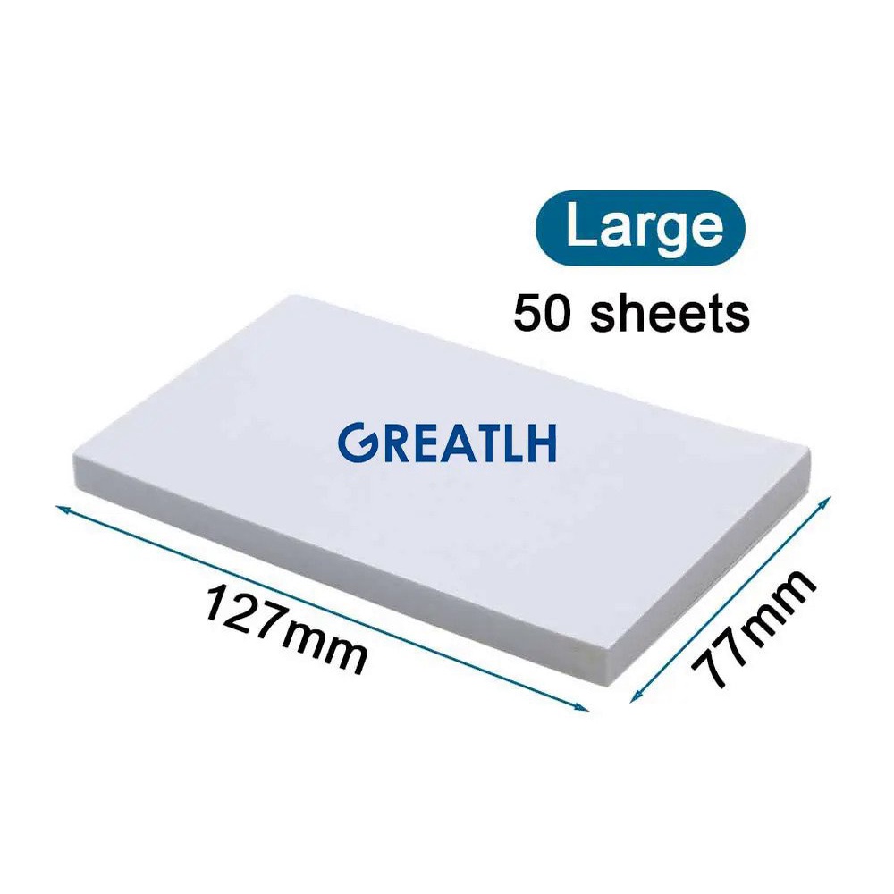 Newly launched 50sheets Dental Disposable Mixing Paper Cementing Paper ...