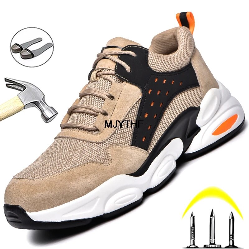 33y Work Shoes 2023 New Sneaker Steel Toe Safety Shoes Men ...