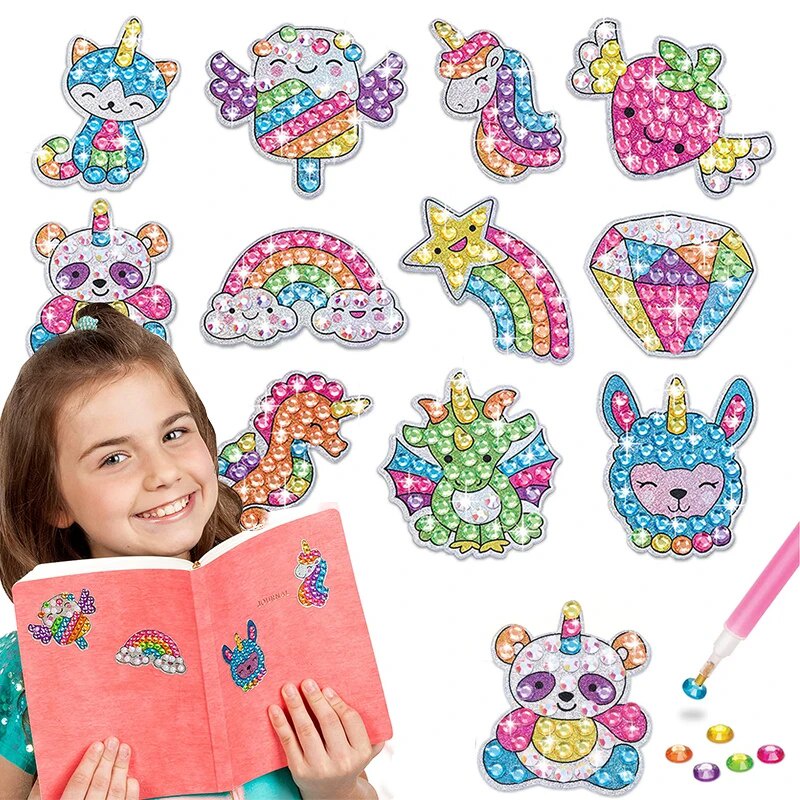 371 5D Big Gem Diamond Painting Kits Kids DIY Arts Crafts Diamond