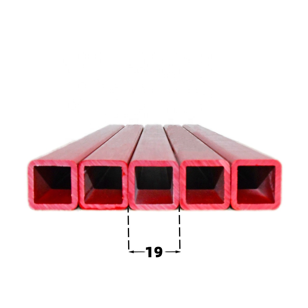 Customizable 19mm Square PP PVC Plastic Pipes Fittings Multiple