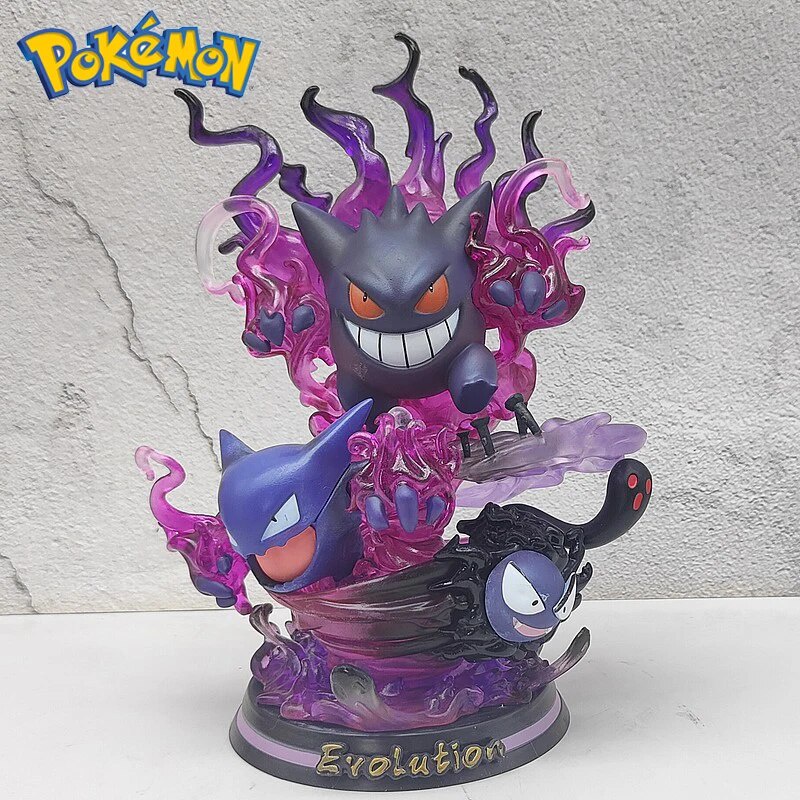 49H Pokemon MFC Evolution Group Figure Big Size Luminous Models Anime ...