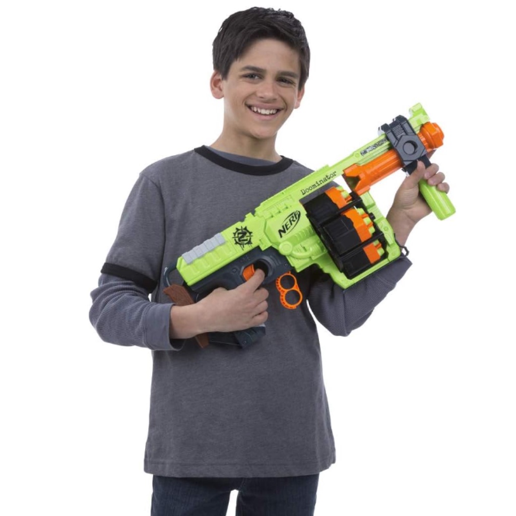 Nerf Doominator Zombie Strike with Bonus Scope Blaster Toy Gun | Shopee ...