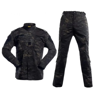 Fashion Military Camouflage Stage Outfits Sets Women Men Sexy