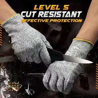 1pc Household Gloves Cut Resistant Hand Protector Metal Mesh Work Gloves  Wear-resistant for Labor Gardening Kitchen Butcher Tool