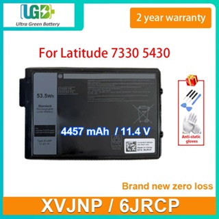 DTCTF 11.4V 53.5WH 4457mAh model XVJNP battery For Dell Latitude 7330 5430  series laptop