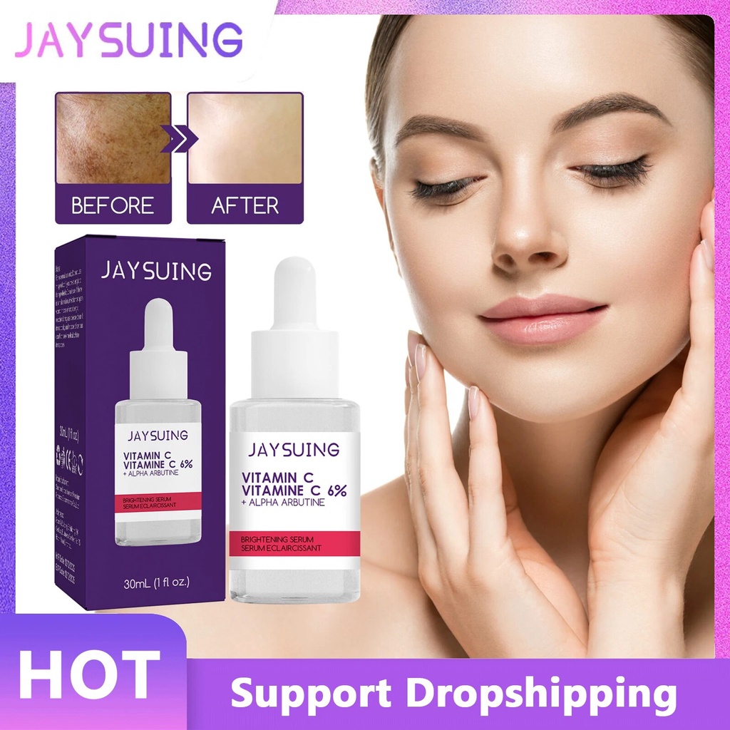 99B Jaysuing Vitamin C Whitening Serum Fade Dark Spots Freckle Remove ...