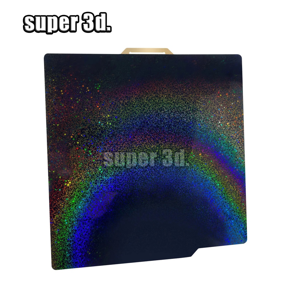 Plaque Construction PEO PET 250x250 Mm - Surface Diamant Pour Qidi Q1 Pro, Ankermake M5