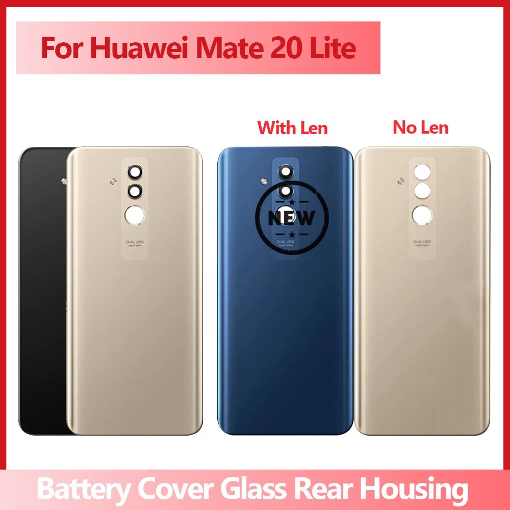 Cache Batterie Arrière Doré Pour Huawei P20 Lite - Pièce De Rechange Neuve - Réf. 02351WTG
