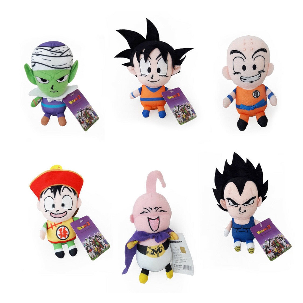 15Cm Dragon Ball Z Plush Toys Soft Doll Key Chain Ring Pendant Strap