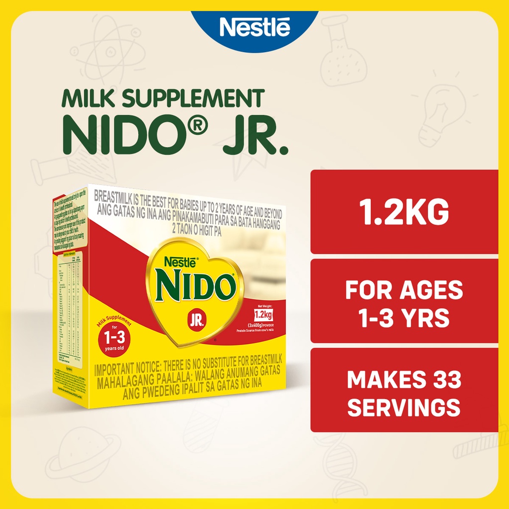 2024 Junior For Children Old Years Drink Milk Nido Powdered 12kg 13 ...