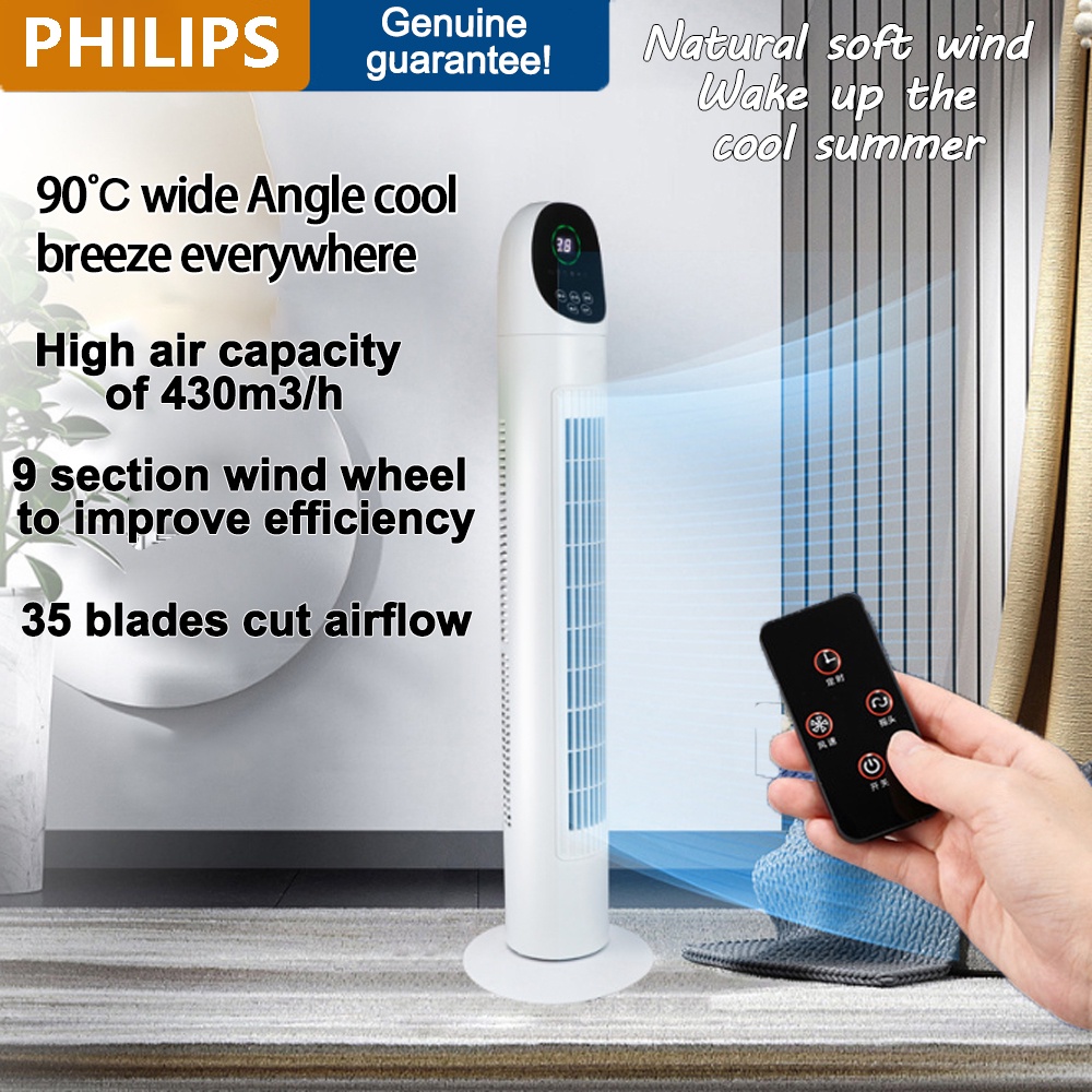 Xiaomi Tower Fan Bladeless Electric Fan Inverter Stand Fan with Remote