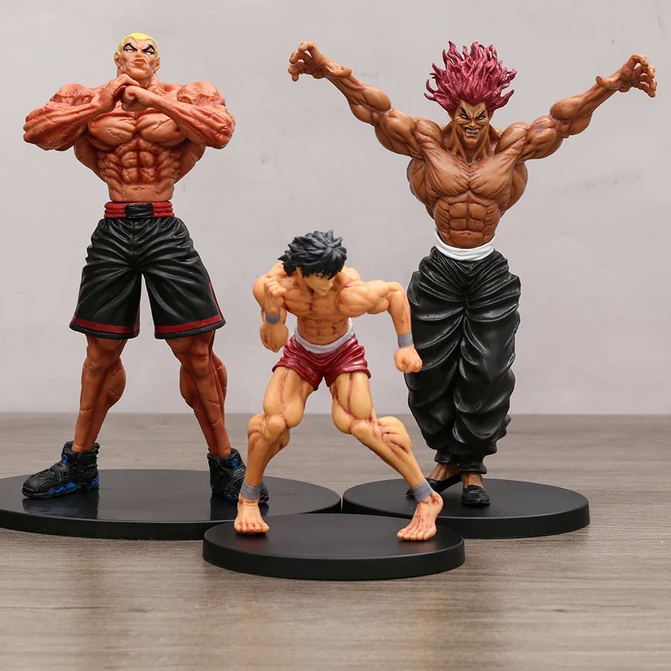 Grappler Baki Yujiro Jack Baki Hanma Kaoru Hanayama Collection Figure ...