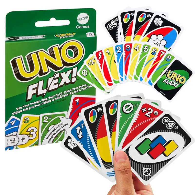 Uno Flex Flip Dos Matching Card Game Anime Pokemon Pikachu Multiplayer ...