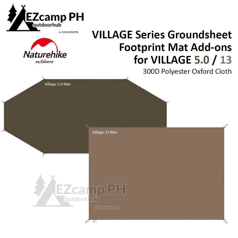 Naturehike Village 50 60 Gen 2 13 Tent Ground Cloth Sheet Camping