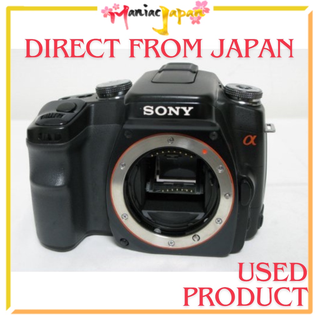 Used Camera from Japan DSLR Camera Sony Sony Digital SLR Camera  α100 Body Single Body Black DSLRA100/B