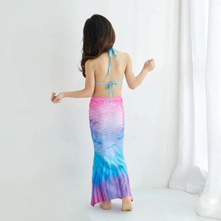 ☮kids Mermaids Tails For Girls Swimming Dresses Fantasy Swimsuit Can 