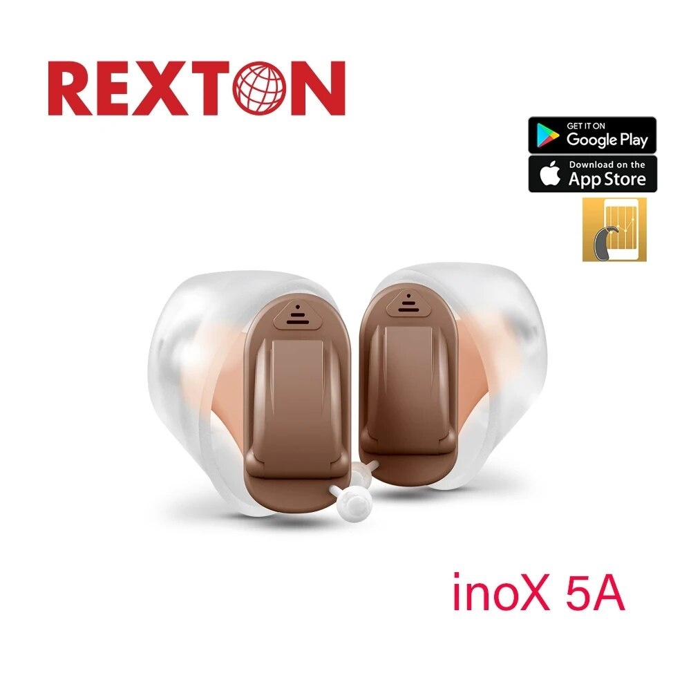 Rexton InoX 5A Invisible ITC CIC Hearing Aid 8 Channels Digital Mobile