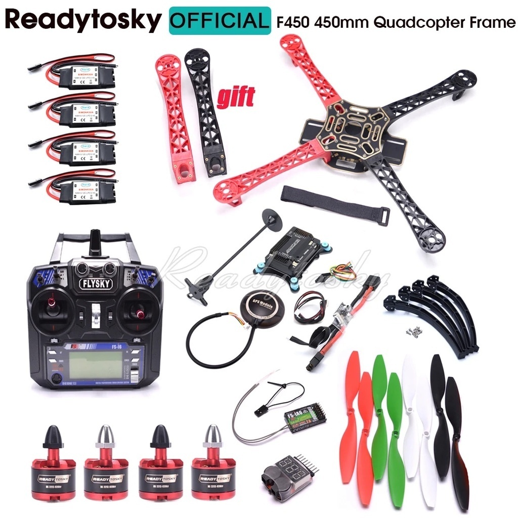 F450 450mm Quadcopter Frame Kit w APM2.8 Flight Controller 7M