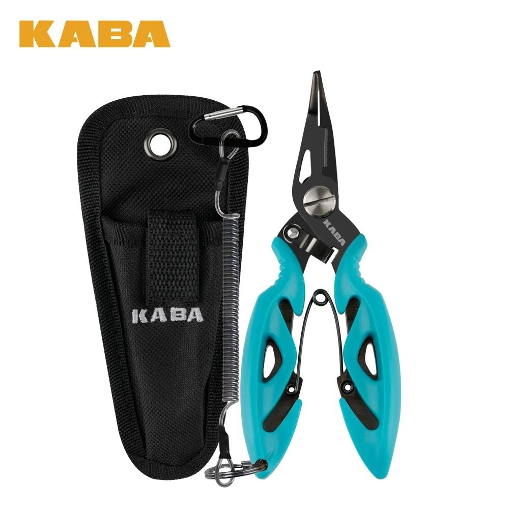 865 KABA Mini Multifunction Fishing Pliers Scissors with package Blue Green  Black 4.5 inch Bra Yxc