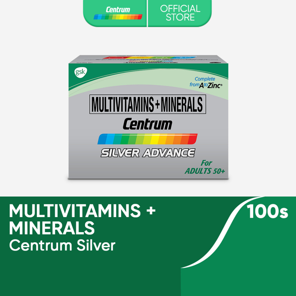 Centrum Silver Advance 100s Multivitamins and Minerals Shopee Philippines